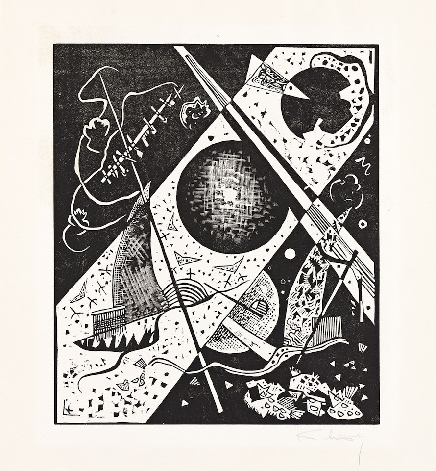 Kleine Welten VI. by Wassily Kandinsky