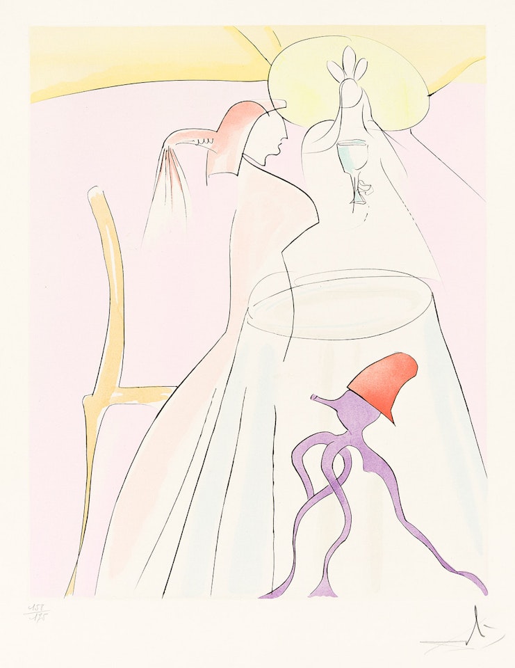Urashima Taro. by Salvador Dali