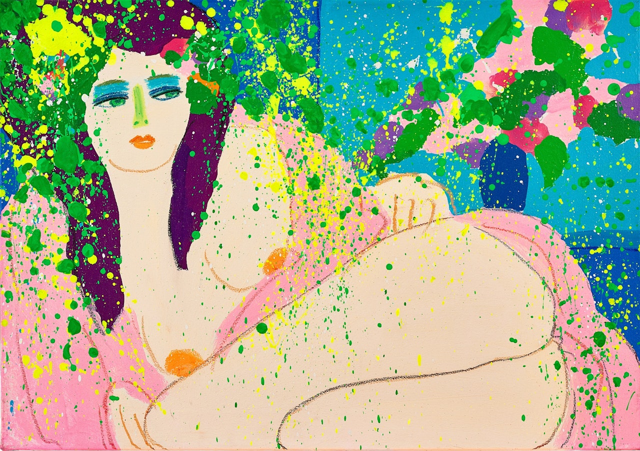 Lazy afternoon by Walasse Ting