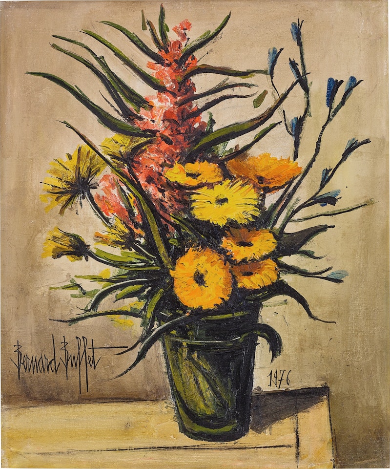 Vase du soucis III by Bernard Buffet