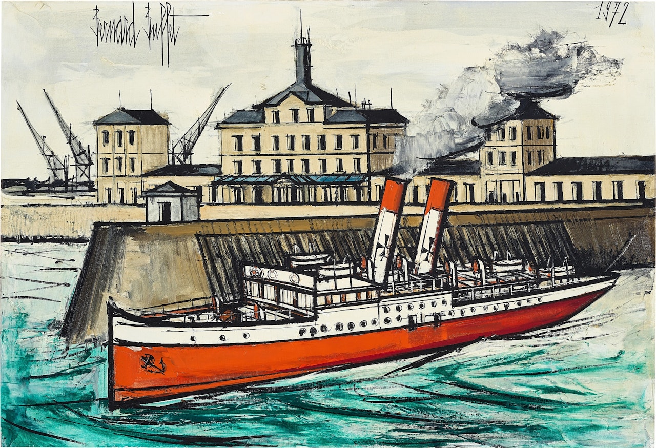 Le Steamer by Bernard Buffet