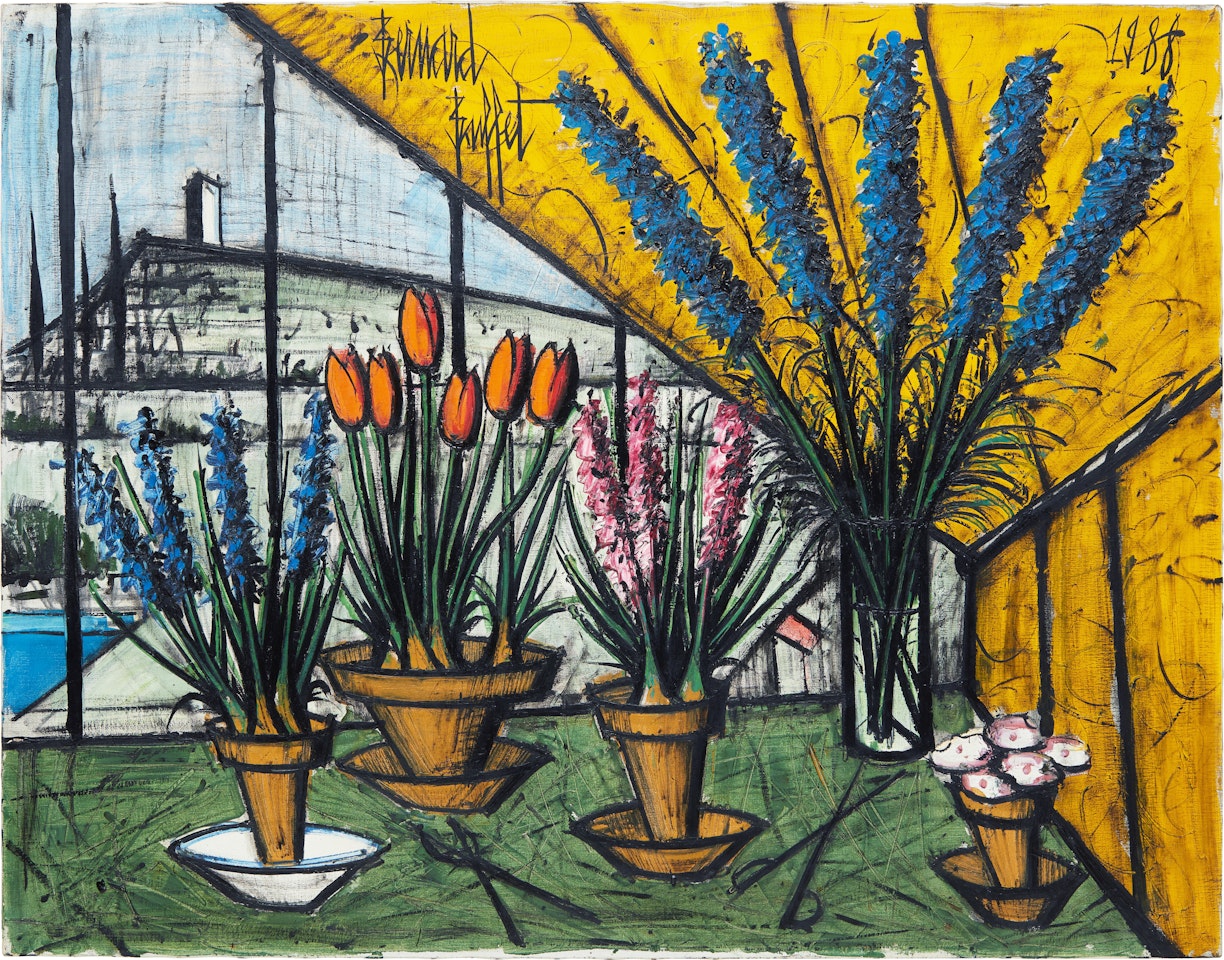 Nature morte aux fleurs by Bernard Buffet