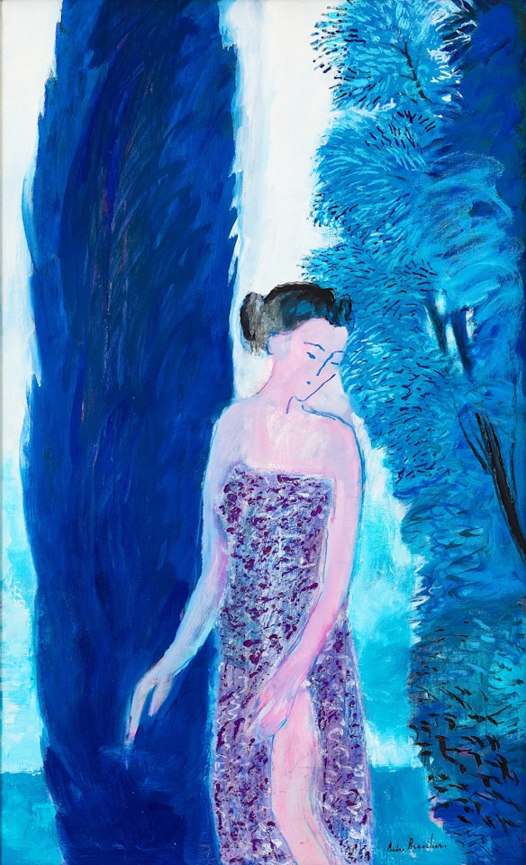 Dans un jardin by André Brasilier