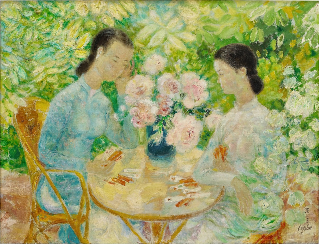 Jouseuses Des Cartes by Le Pho