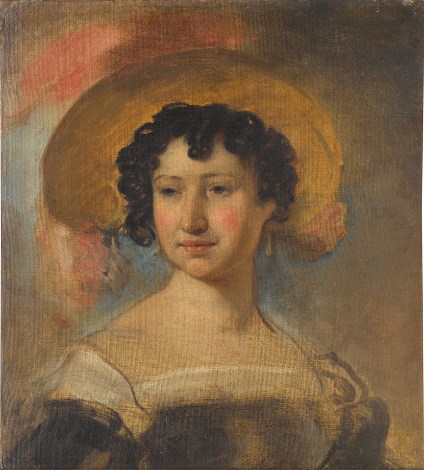 Portrait of a lady by English School