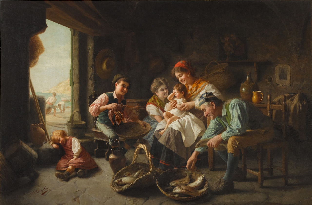 The Day"s Catch by Giovanni Battista Torriglia