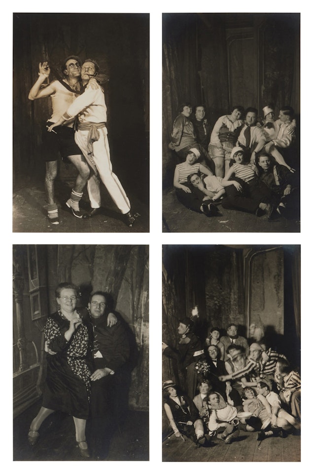 The Artists Ball, Cologne (4 Works) by August Sander