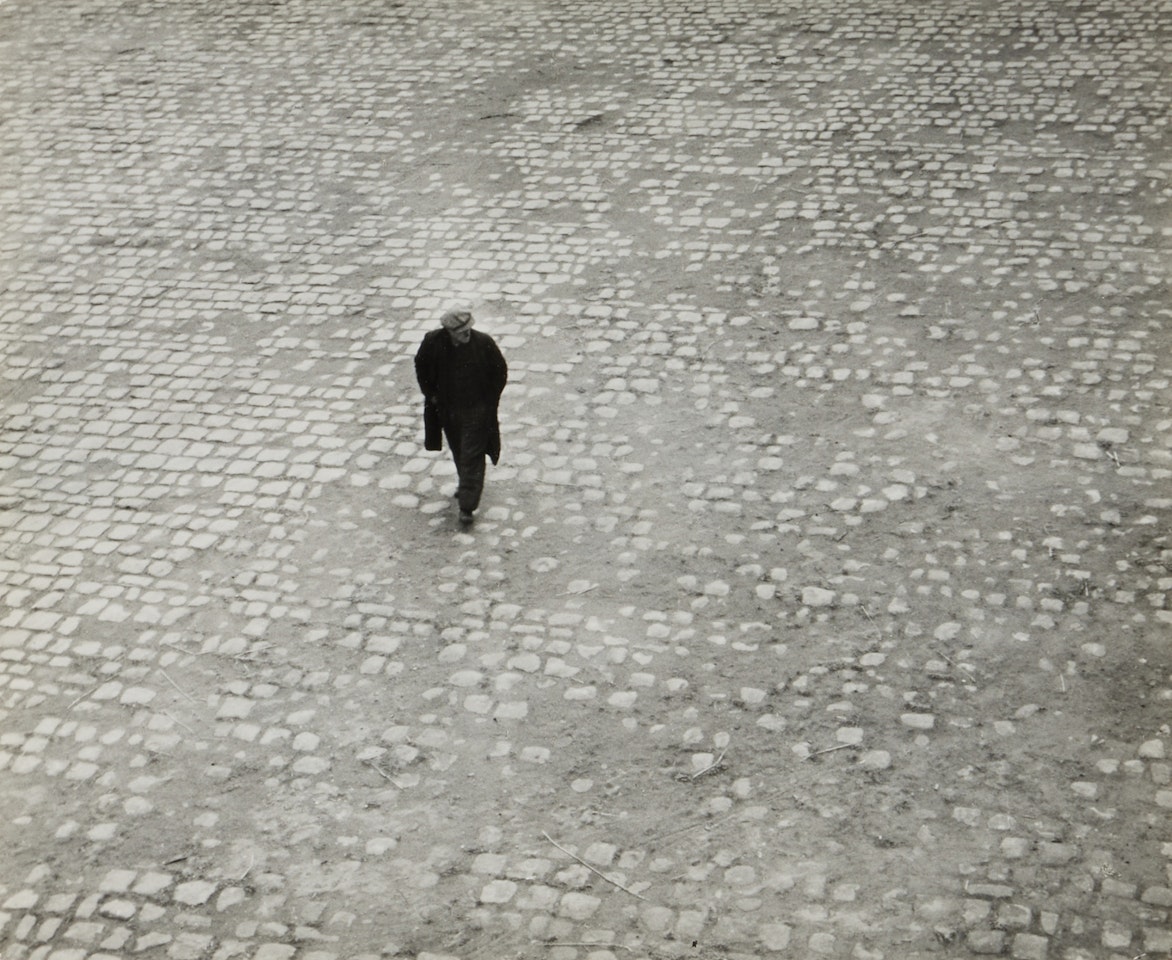 Man Alone, Paris by André Kertész