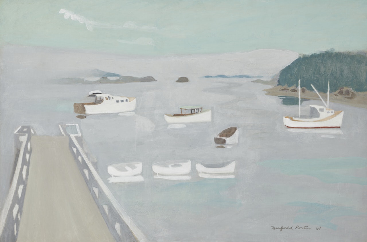 White Boats by Fairfield Porter
