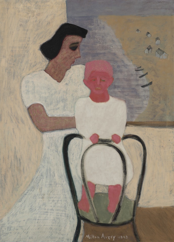 Mother and Child by Milton Avery