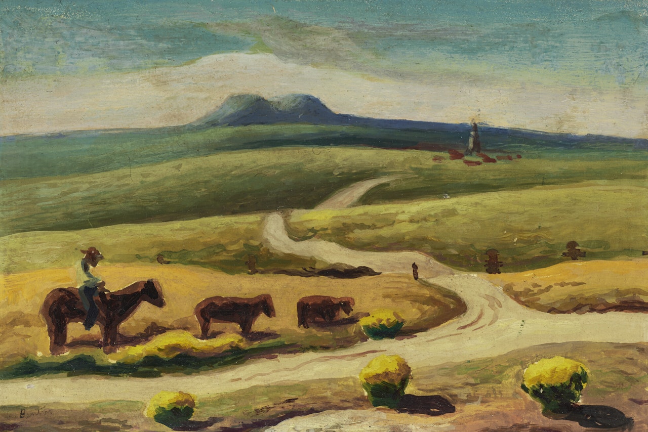 High Plains by Thomas Hart Benton