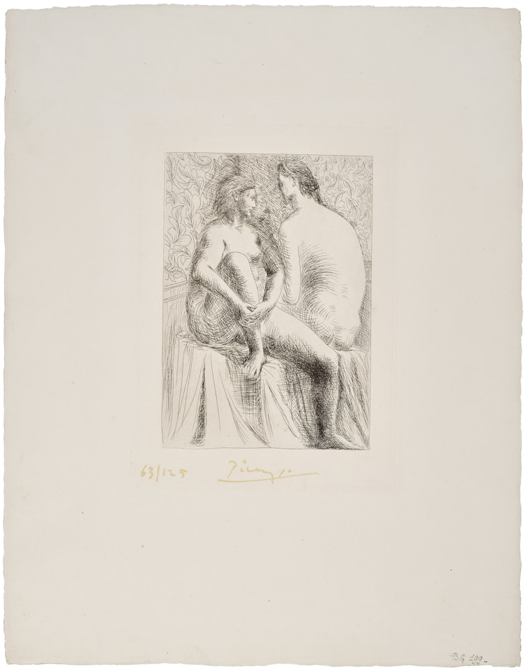 Deux femmes nues by Pablo Picasso