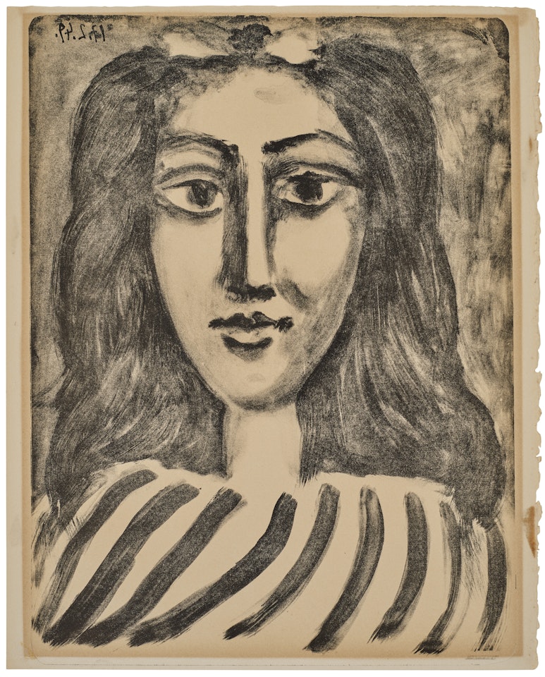 Tête de jeune fille by Pablo Picasso