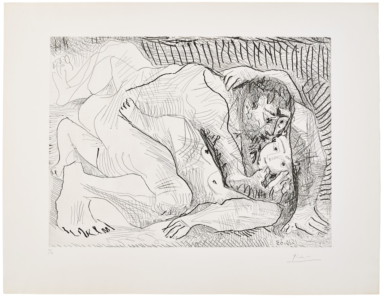 Étreinte II by Pablo Picasso