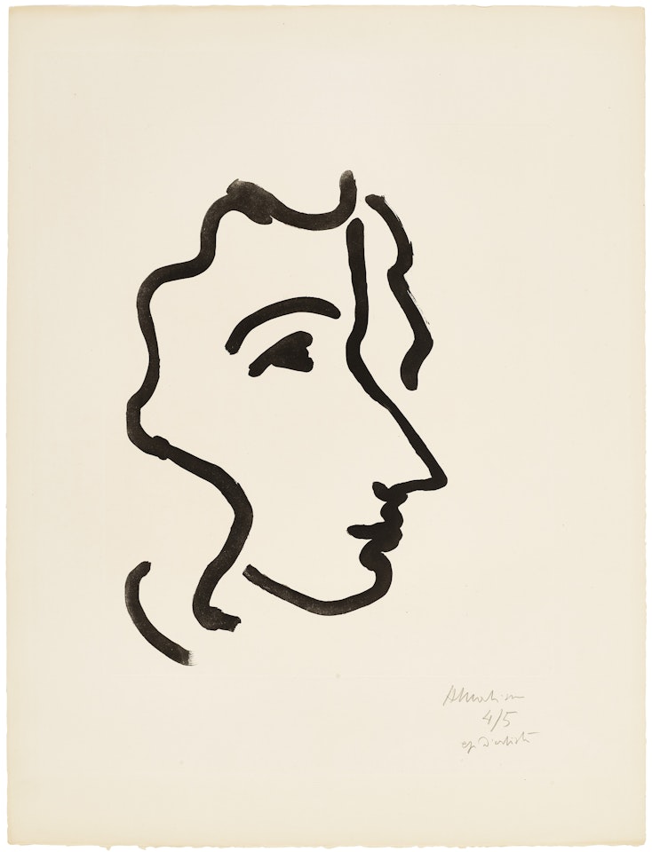 Nadia au profil aigu by Henri Matisse
