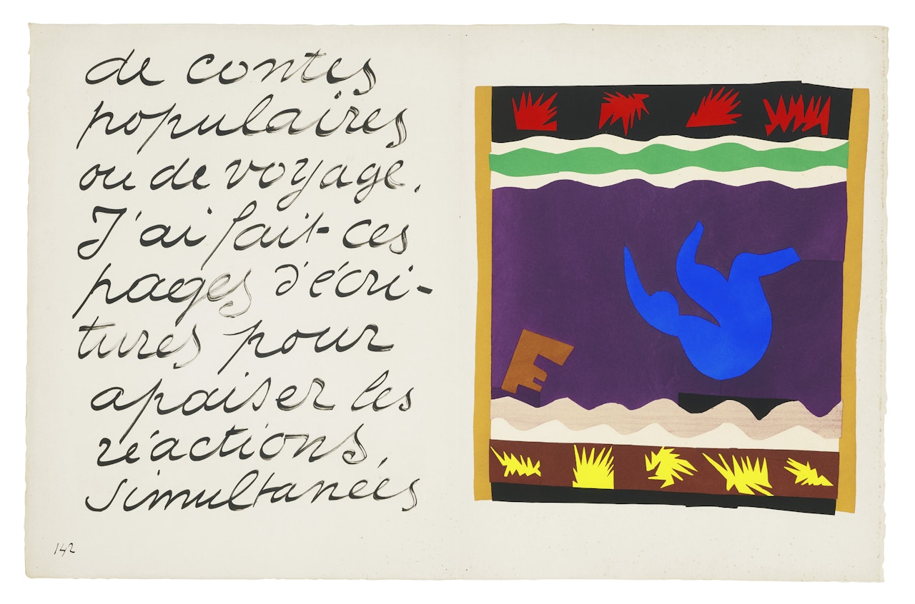 Le tobogan, from Jazz by Henri Matisse