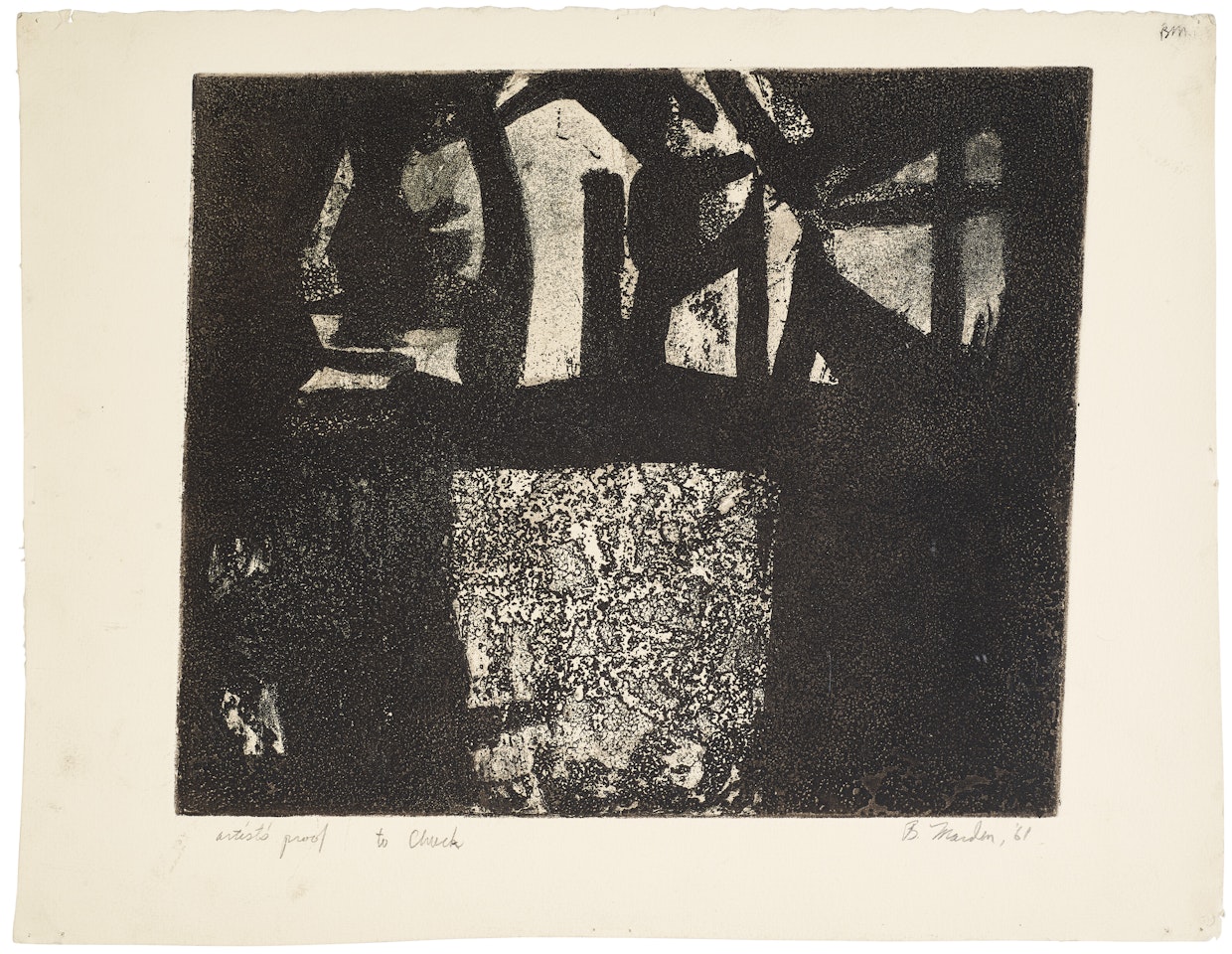 Untitled by Brice Marden
