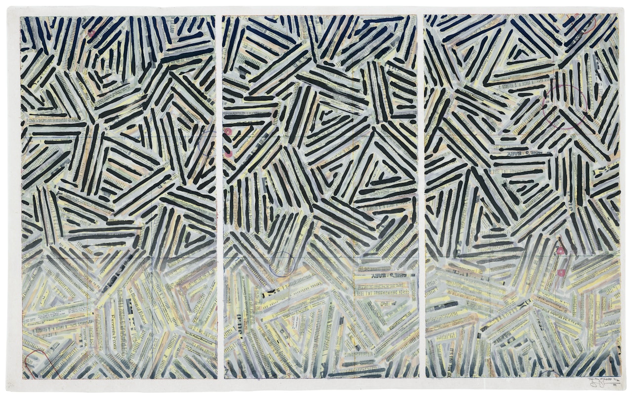 Usuyuki by Jasper Johns