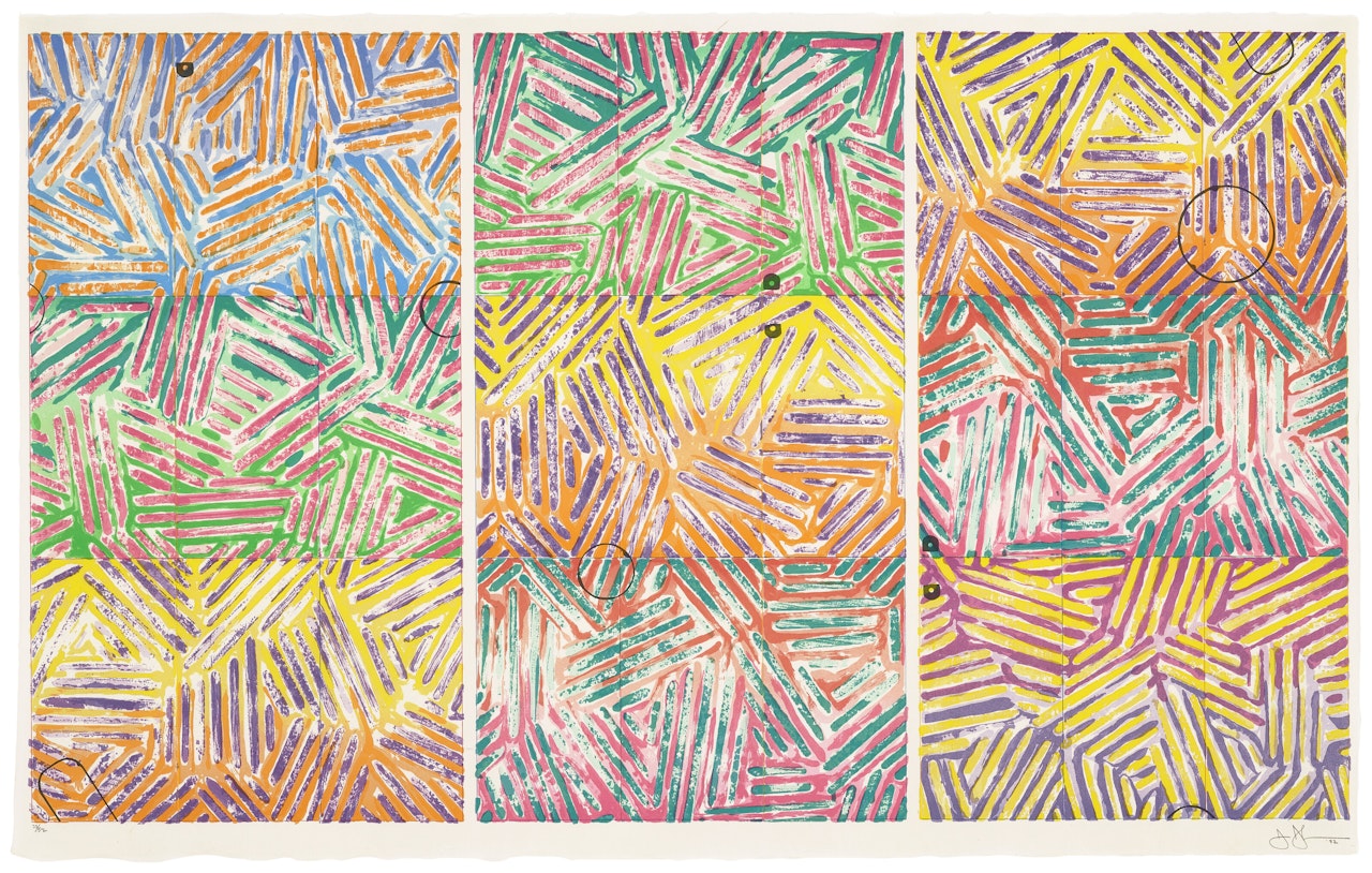 Usuyuki by Jasper Johns