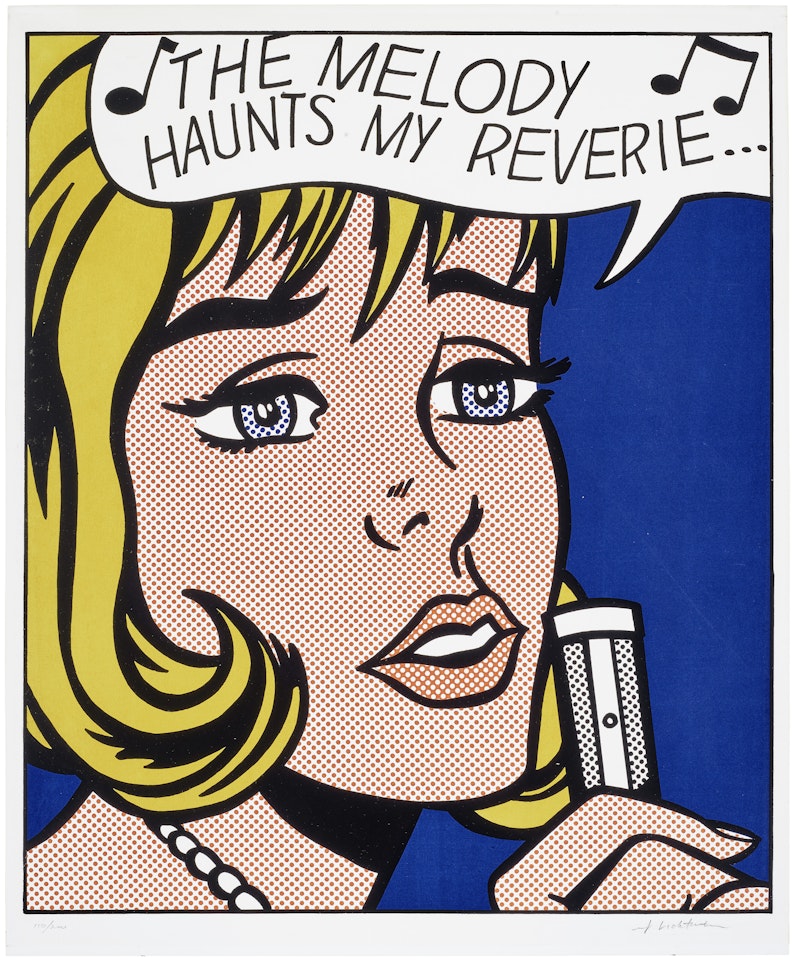 Reverie, from 11 Pop Artists, Volume II by Roy Lichtenstein