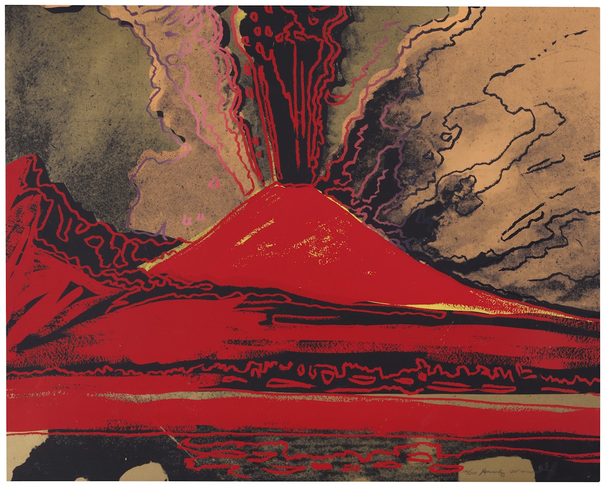 Vesuvius by Andy Warhol