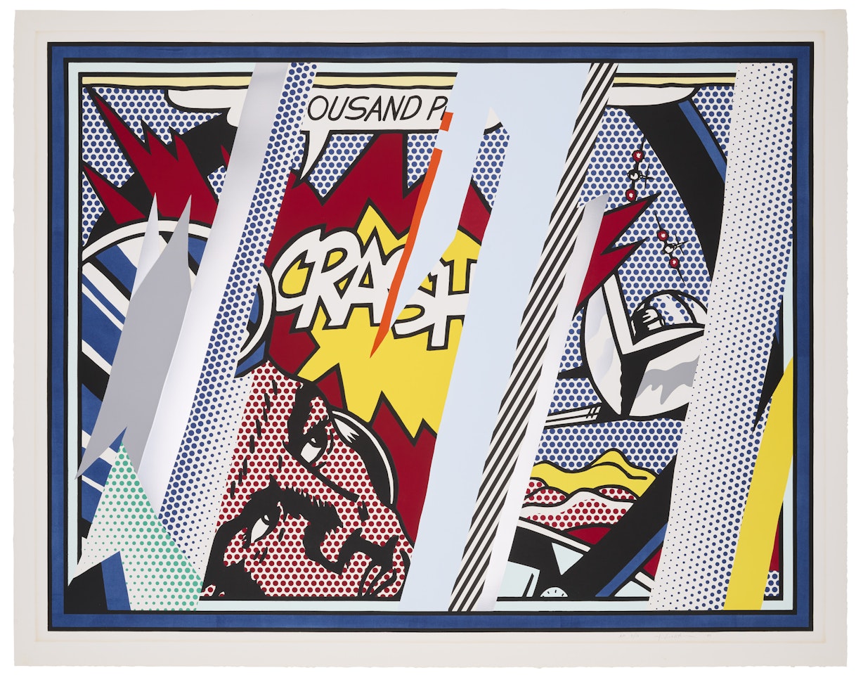 Reflections on Crash, from Reflections Series by Roy Lichtenstein