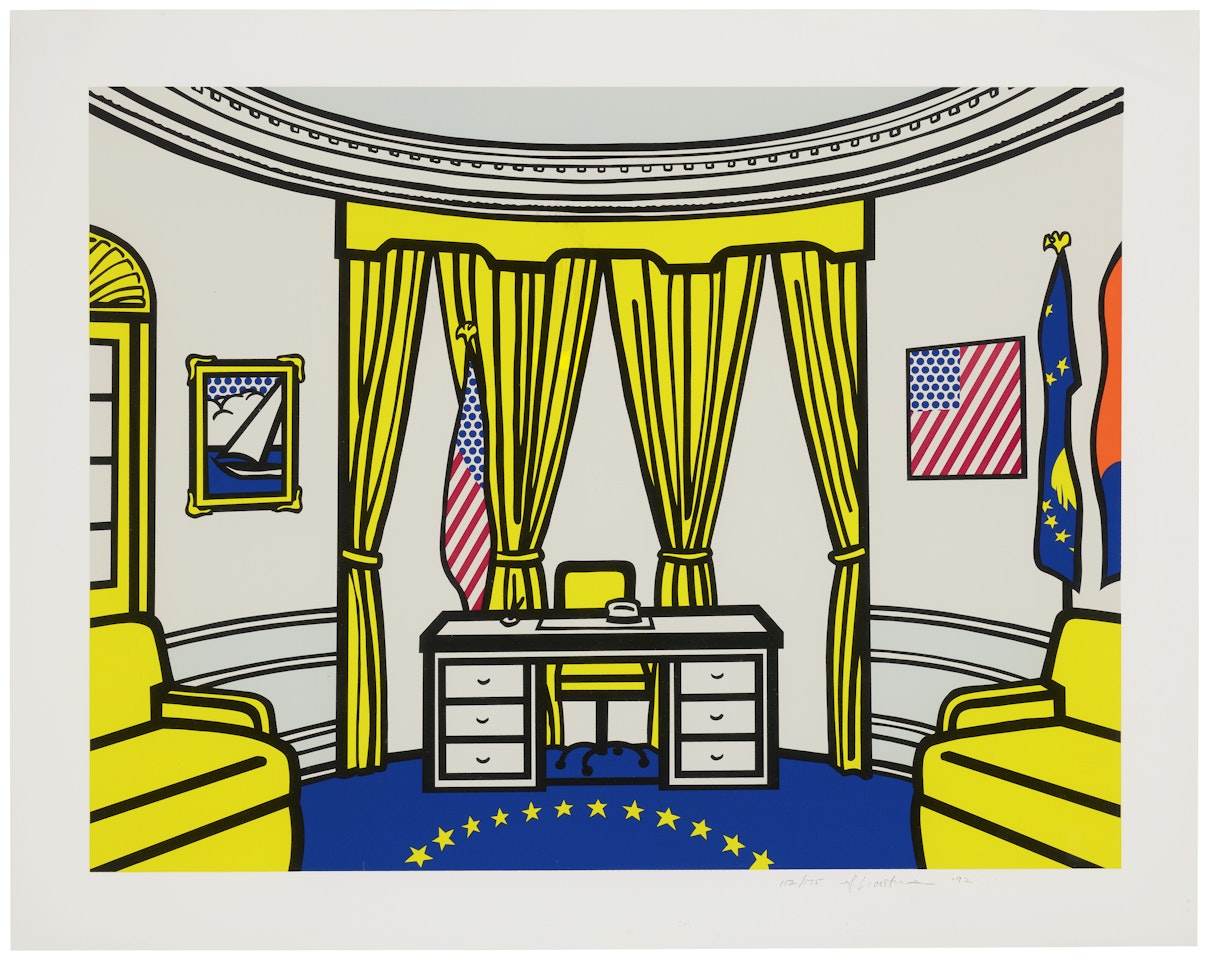 The Oval Office by Roy Lichtenstein