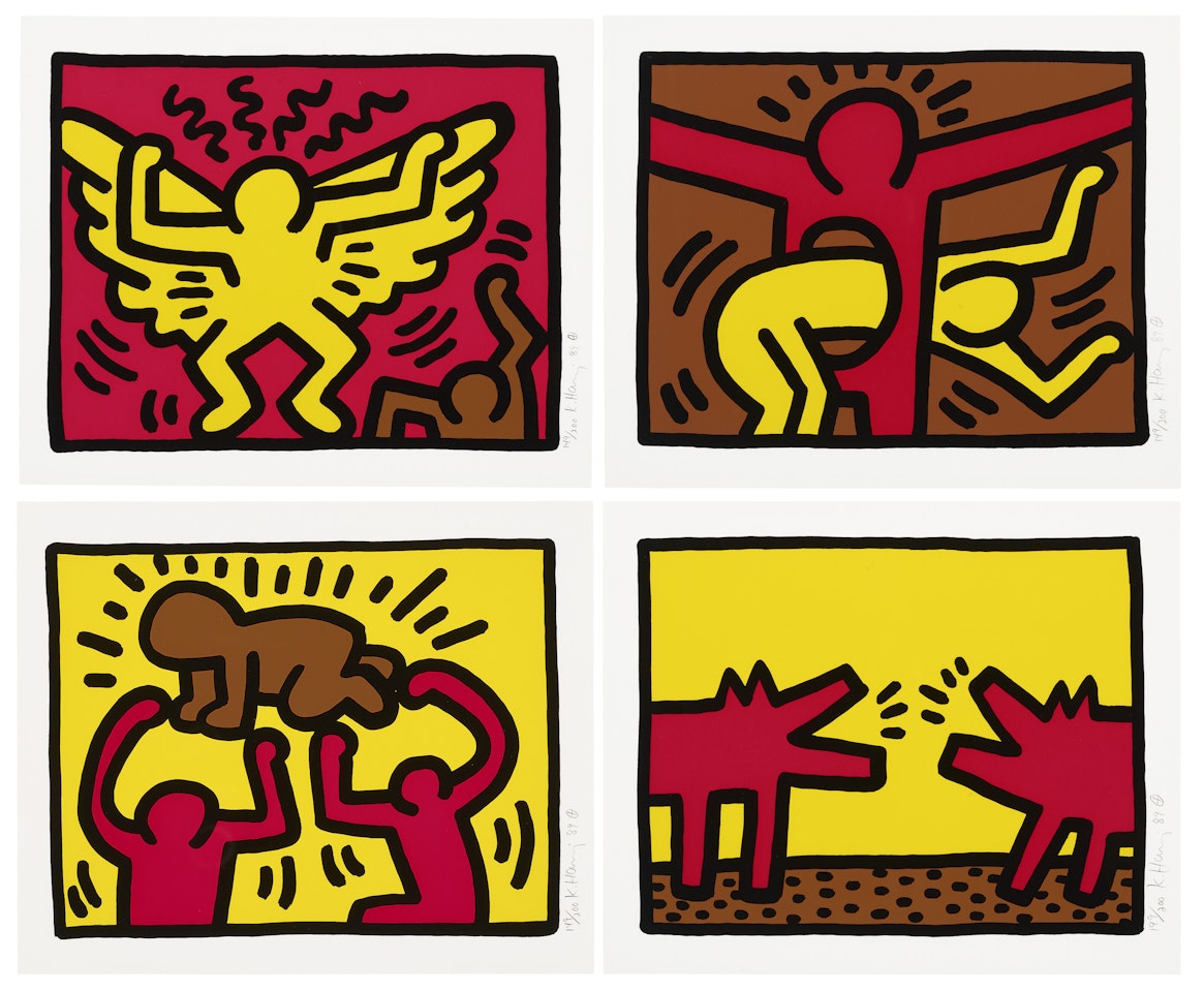 Pop Shop IV by Keith Haring