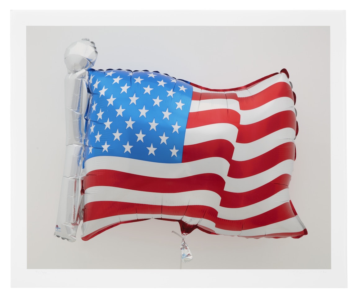 Flag by Jeff Koons