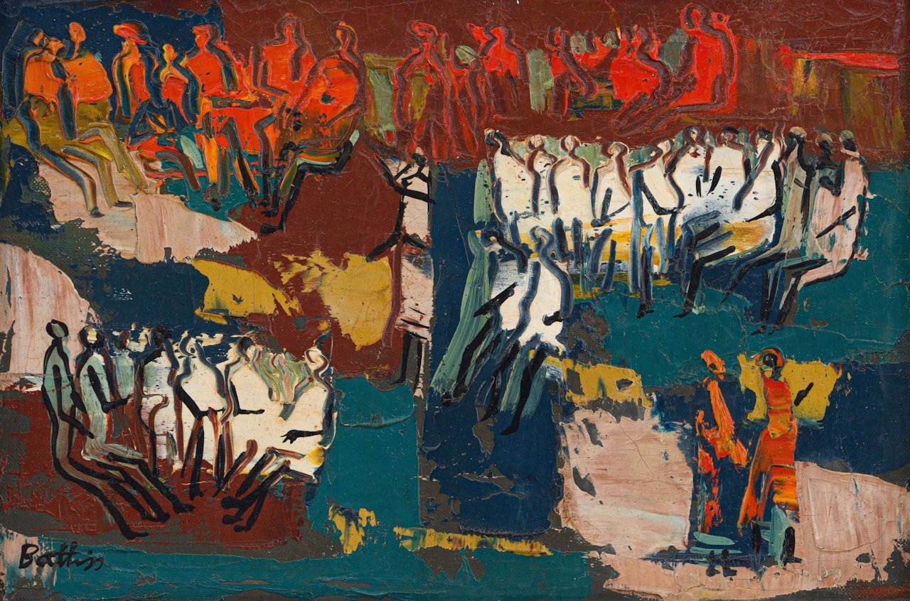Harbour, East Coast by Walter Battiss