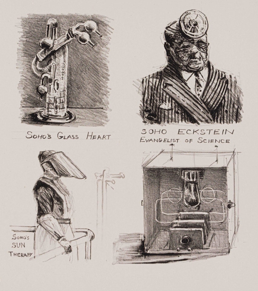 Soho Eckstein - Evangelist of Science by William Kentridge