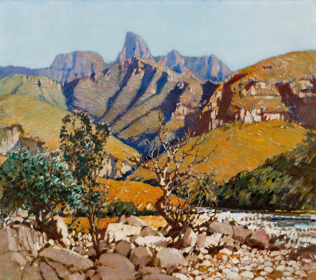 The Drakensberg, Natal by Robert Gwelo Goodman
