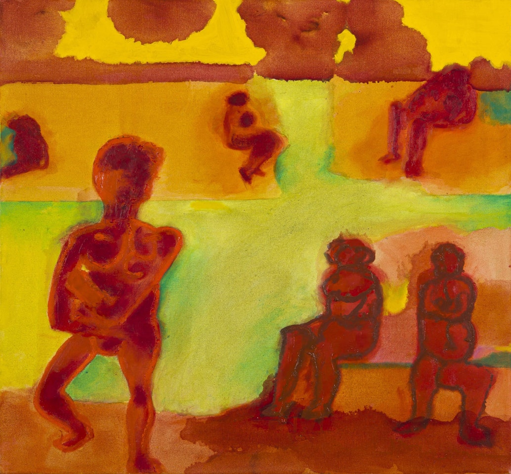 Nudes in a Green Field by Robert Hodgins