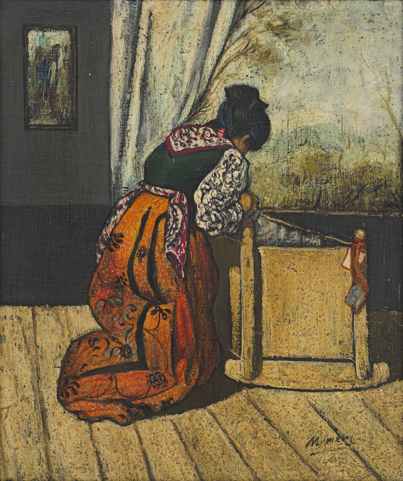Kneeling Figure by Continental School