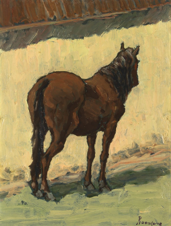Study of a Horse by Italian School