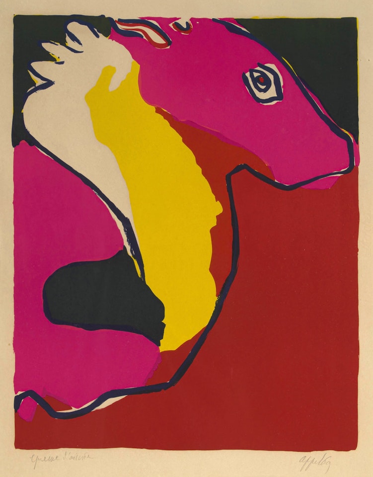 Le Cheval, The Sunshine People Series by Karel Appel