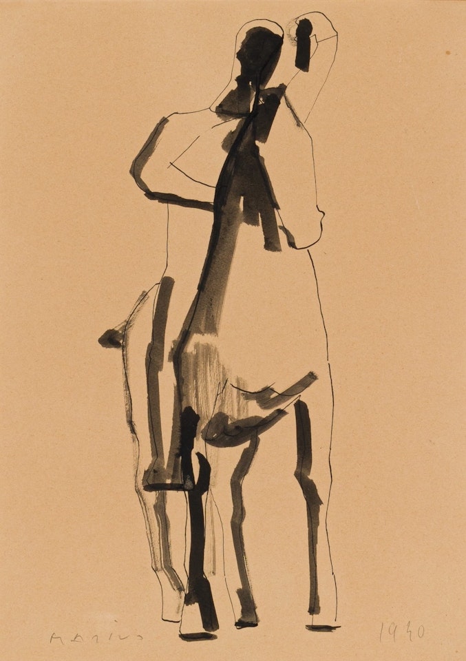 Cavallo con Cavaliere (Horse and Rider) by Marino Marini