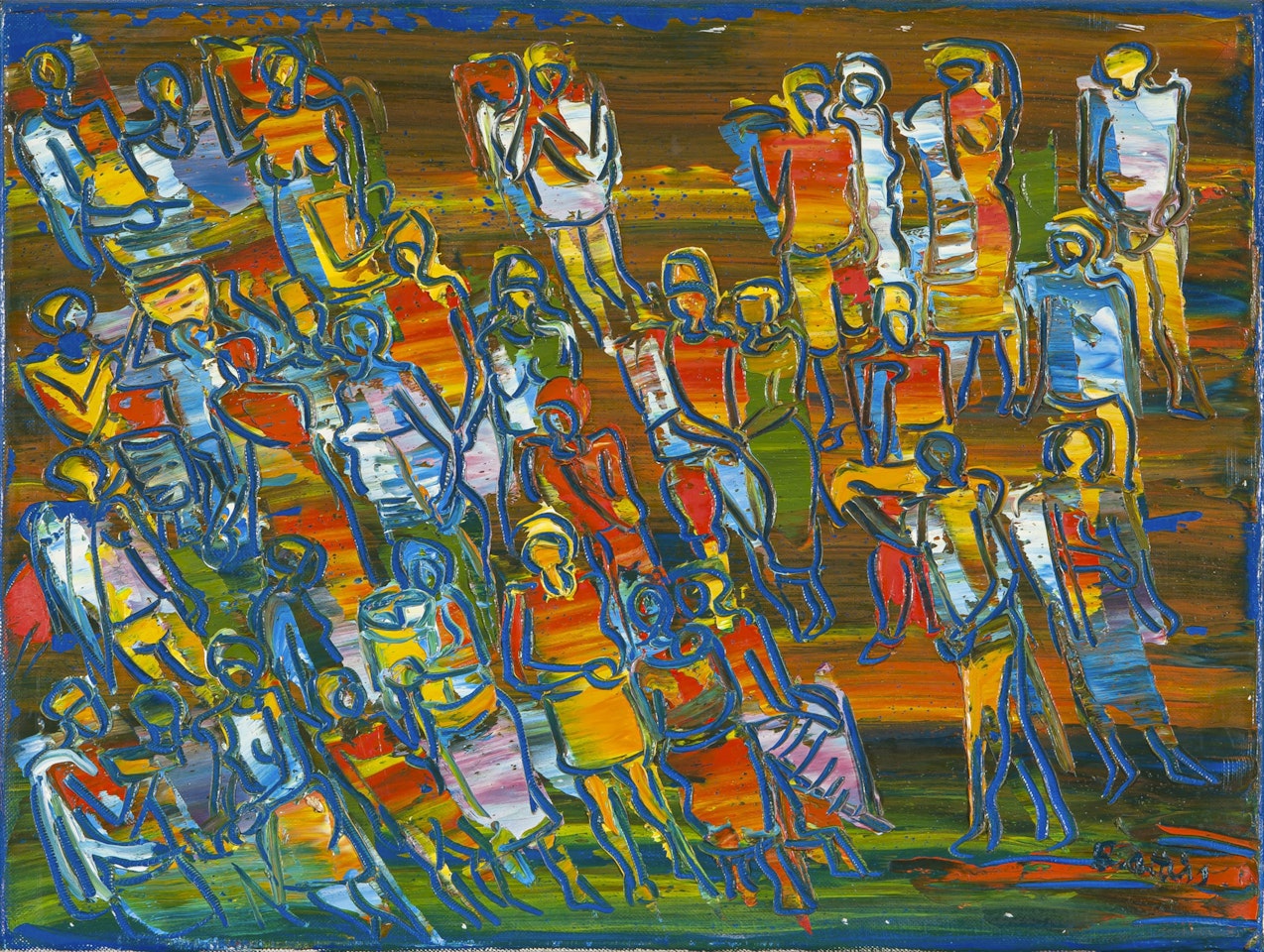 The Gathering by Walter Battiss