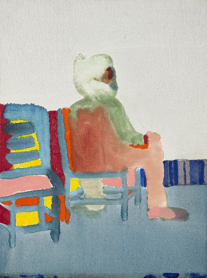 Man and Two Chairs by Robert Hodgins