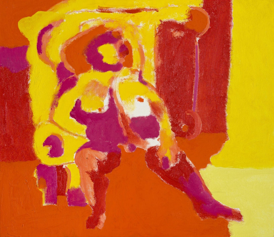 A Fat Man in an Armchair by Robert Hodgins