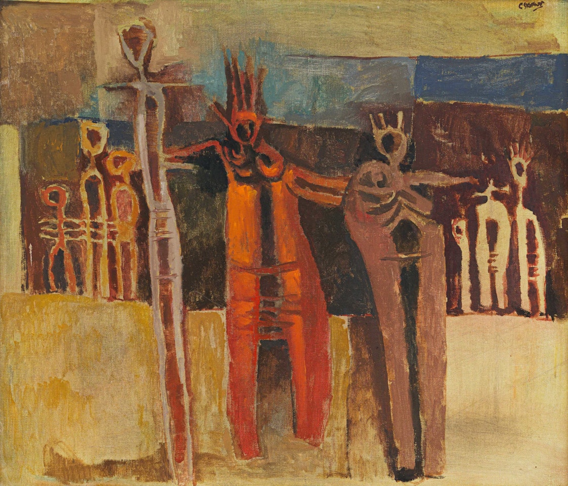 Composition with Figures by Cecil Skotnes