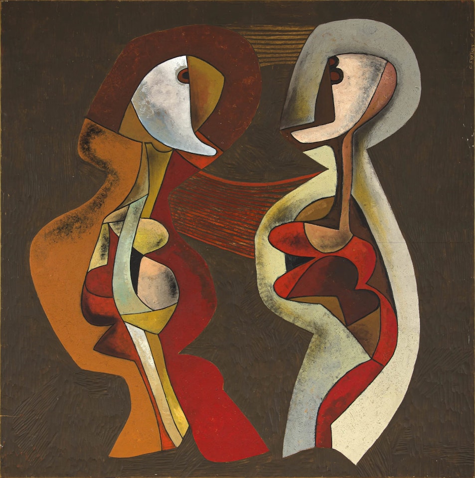 Conversation by Cecil Skotnes