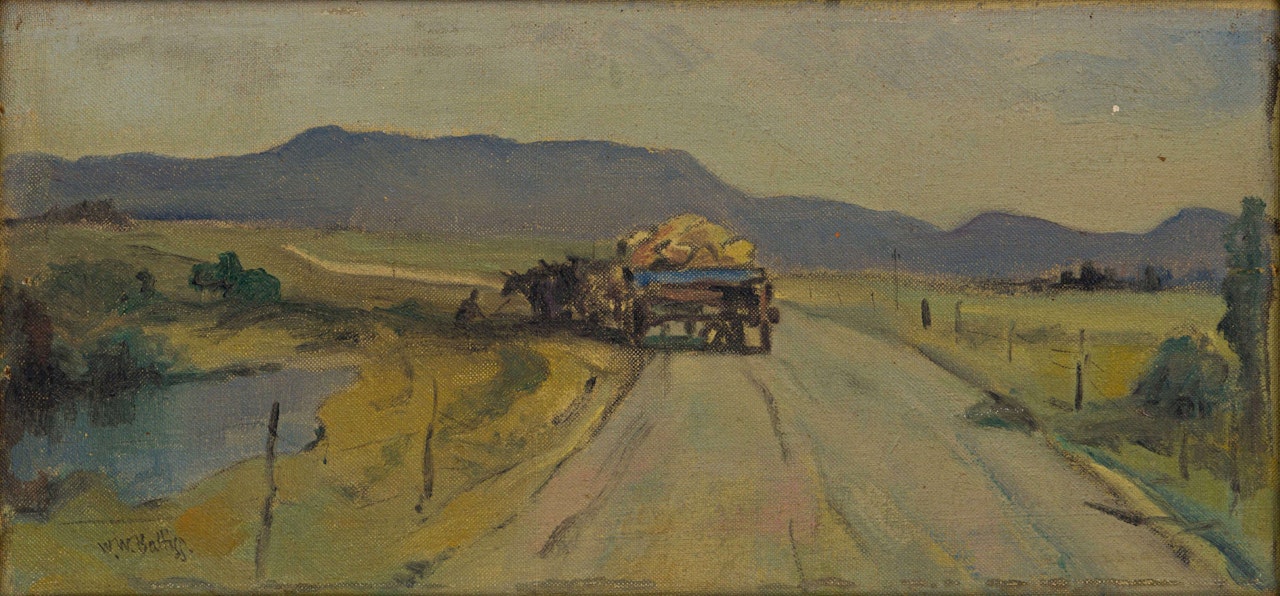 Wagon en Route by Walter Battiss