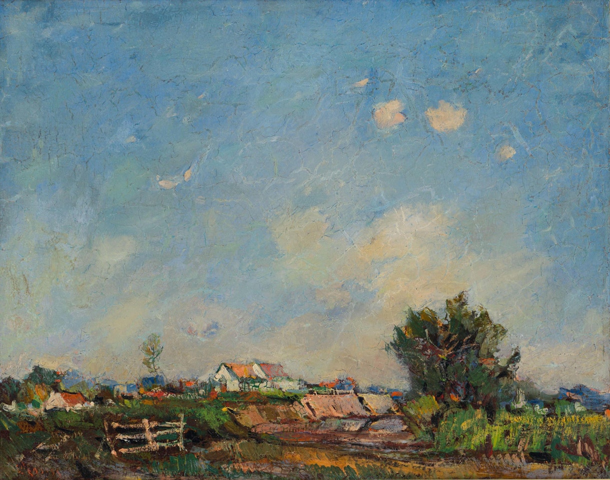 Landscape with a Village by Pieter Wenning