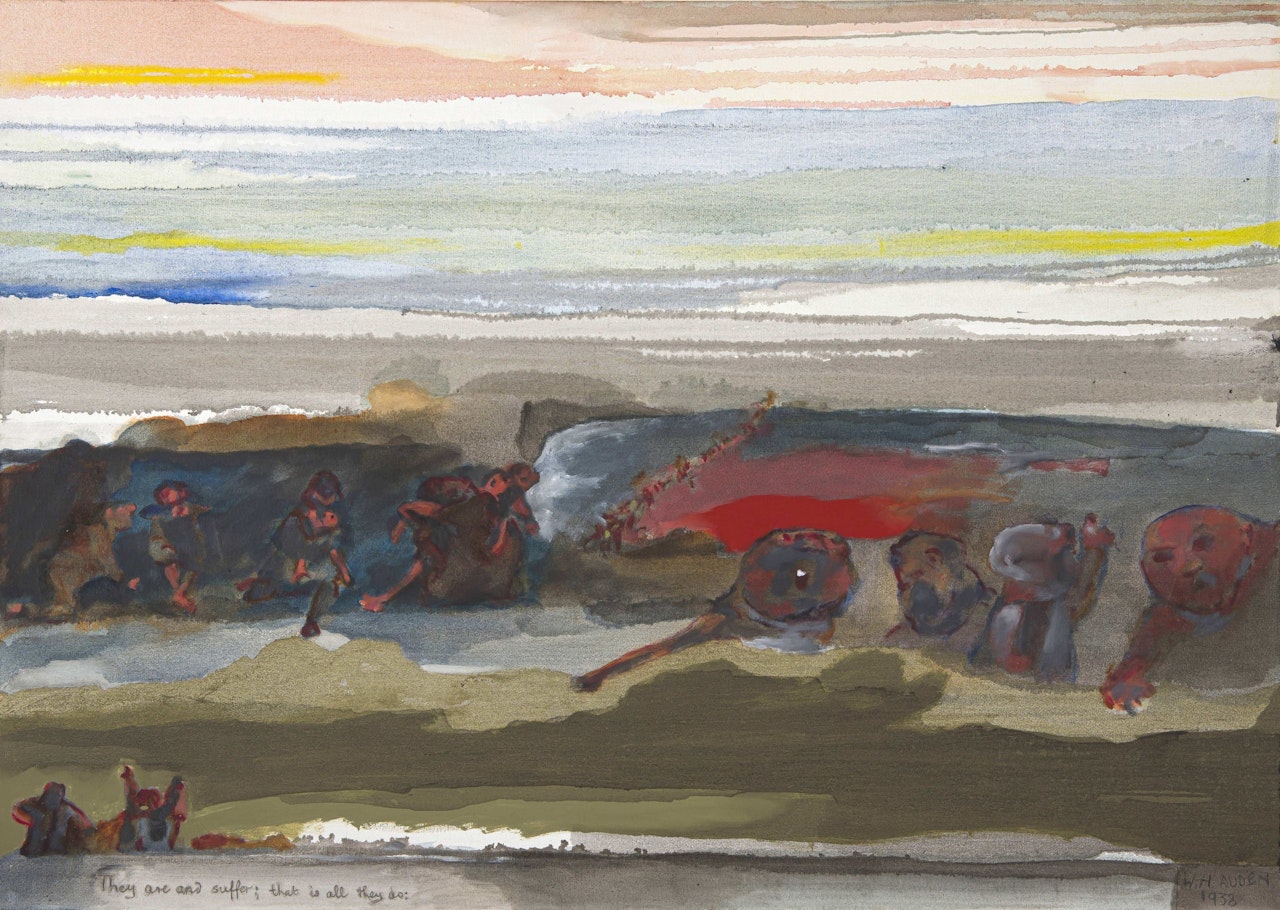 A Line from Auden (They Are and Suffer; That is All They Do:) by Robert Hodgins