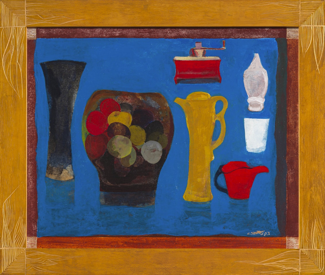 Still Life with Coffee Pot by Cecil Skotnes