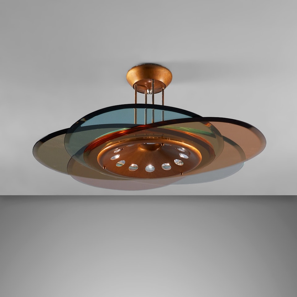 Ceiling light by Max Ingrand