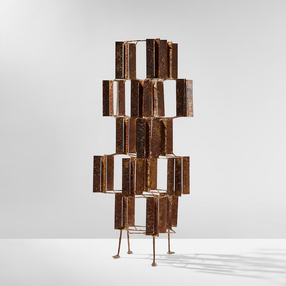 Untitled (multi-plane construction) by Harry Bertoia