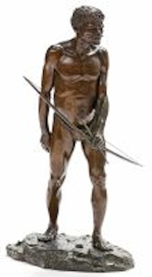 The Bushman Hunter by Anton van Wouw