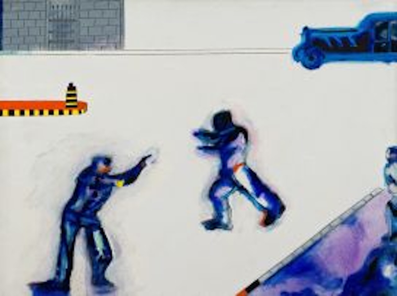 Street Scene by Robert Hodgins